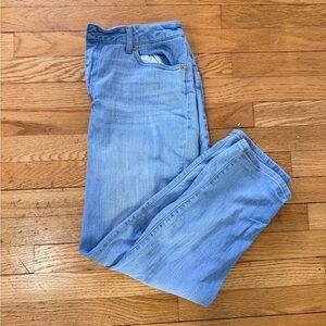 No Boundaries Women's Straight Leg Jeans in Light Blue Denim Size 11